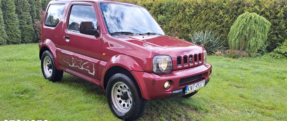 Suzuki Jimny cena 23900 przebieg: 159000, rok produkcji 2000 z Pełczyce małe 121